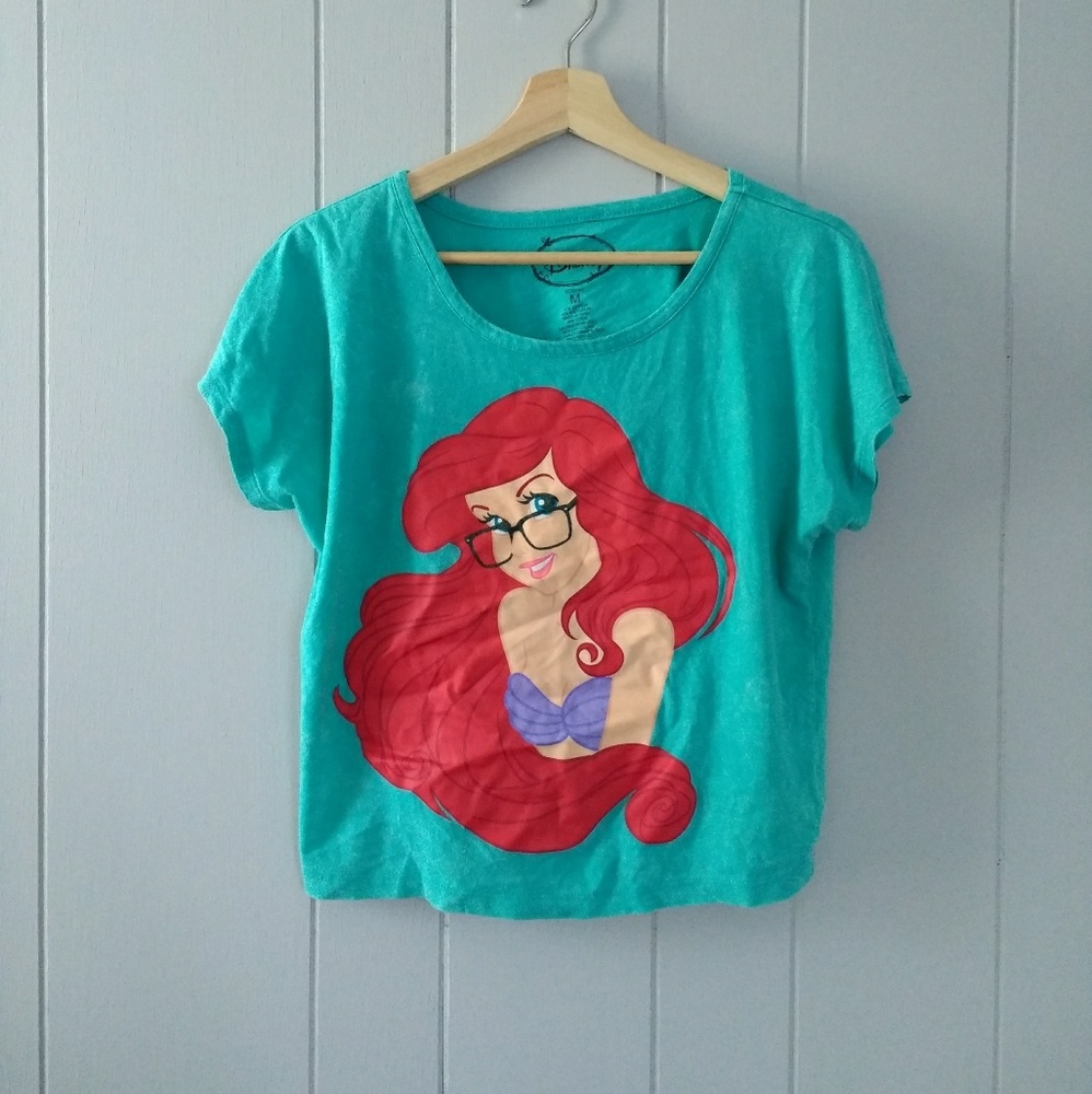 🏵️3 for $1🏵️ Disney Little Mermaid Open-Back Top